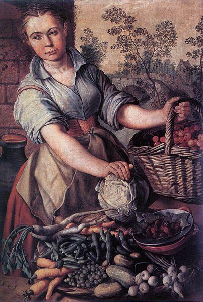 Joachim Beuckelaer Vegetable Seller Germany oil painting art